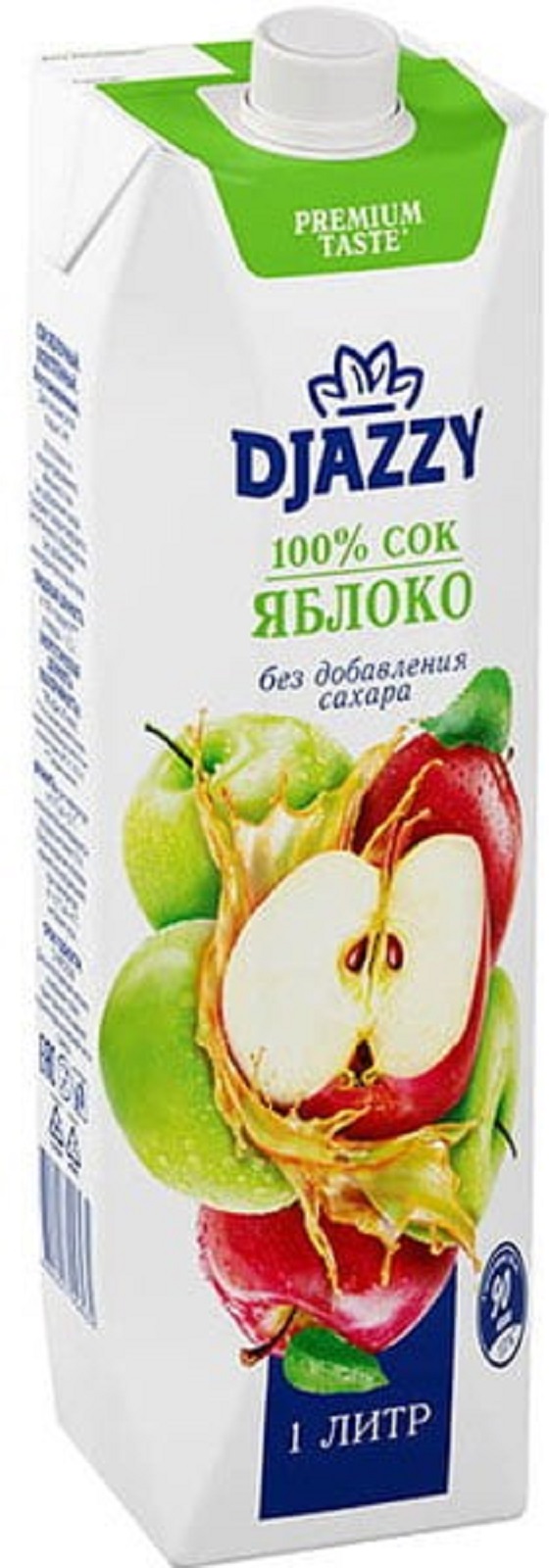 Сок DJAZZY Яблоко 1л (12)