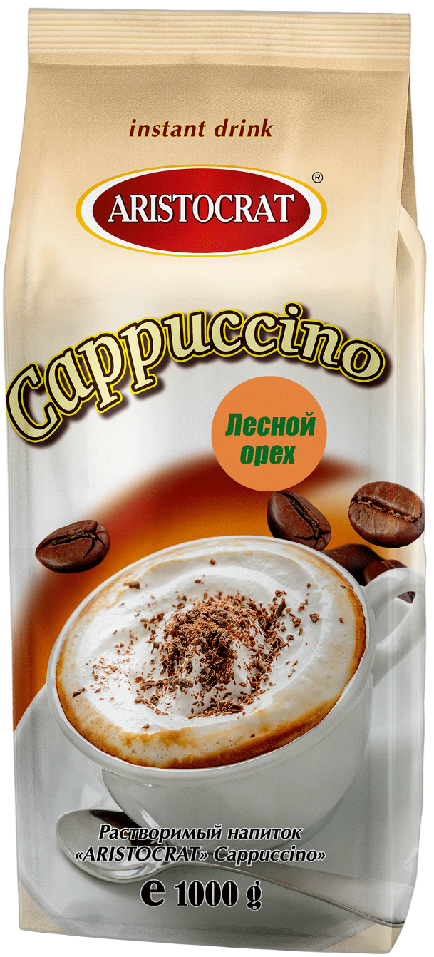Капучино ARISTOCRAT Лесной орех 1000г (12)