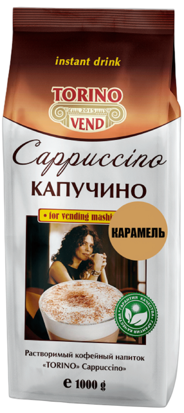 Капучино ARISTOCRAT TORINO Карамель 1000г (12)