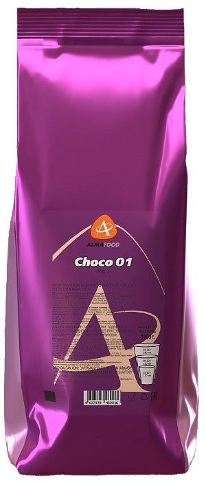 Горячий шоколад ALMAFOOD Choco 01 Rich 1000г (8)