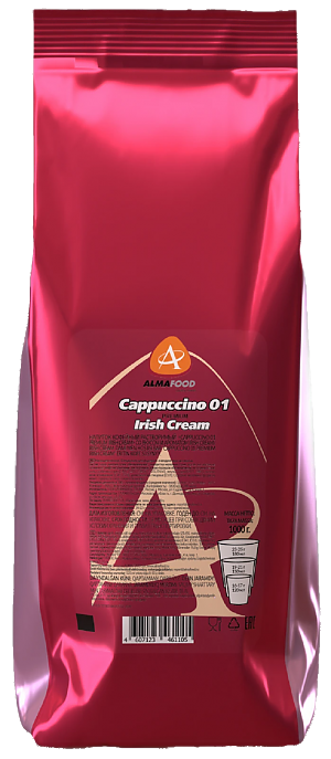 Капучино ALMAFOOD 01 Premium Irish Cream 1000г (8)