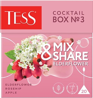 Чай ТЕСС COCKTAIL BOX №3 20 пакетиков