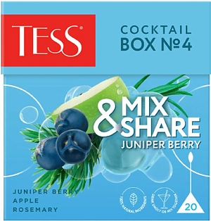 Чай ТЕСС COCKTAIL BOX №4 20 пакетиков