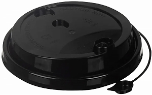 Крышка ЧЕРНАЯ Флип-топ D80 50шт (20)