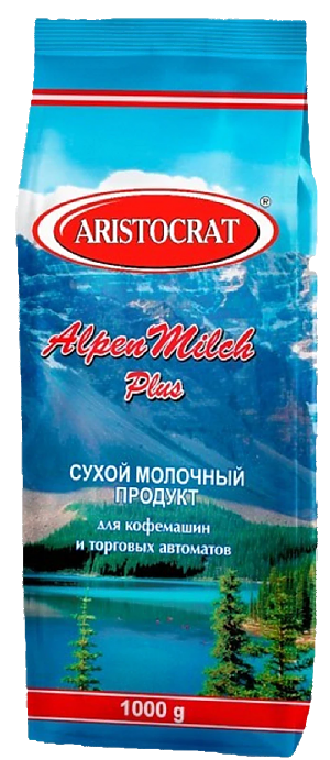 Заменитель сухих сливок ARISTOCRAT AlpenMilch плюс 1000г (10)