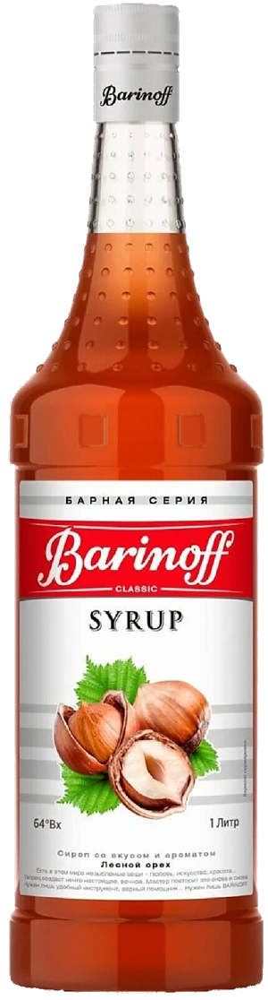 Сироп BARINOFF Лесной орех 1000г (6)