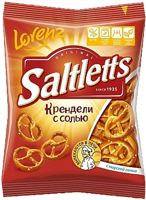 Крекер LORENZ SALTLETTS Классические 60г (34)