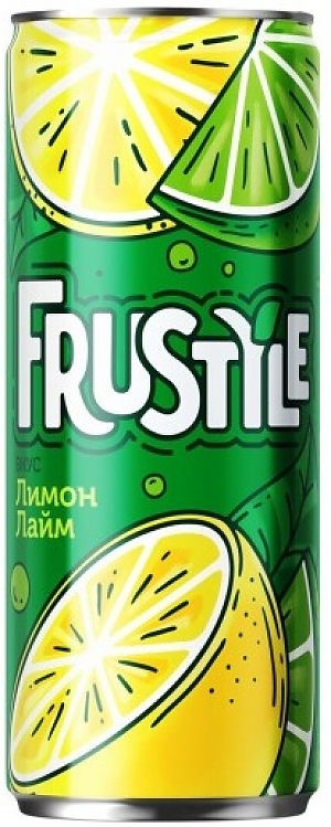 Напиток FRUSTYLE Лимон-Лайм 0.33л (12)