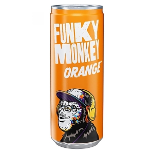Напиток FUNKY MONKEY Orange 0.33л (12)