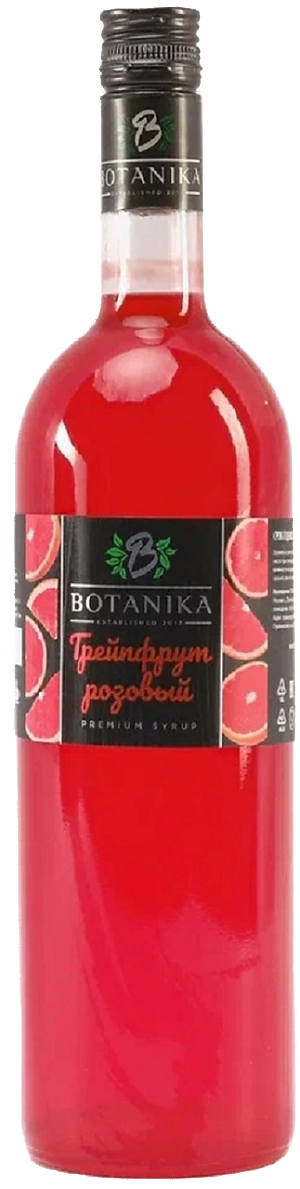 Сироп БОТАНИКА Грейпфрут розовый 1000г (6)
