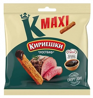 Сухарики КИРИЕШКИ ростбиф 75г (60)