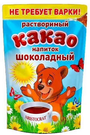 Какао-напиток ARISTOCRAT Шоколадный 200г (12)