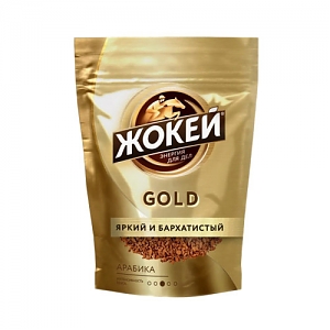Кофе растворимый ЖОКЕЙ Голд 75г (12)