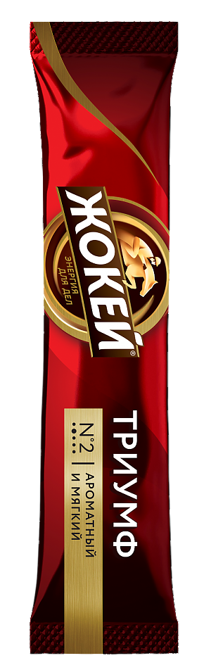 Кофе растворимый ЖОКЕЙ Триумф 2г х 100 ХРК (6)
