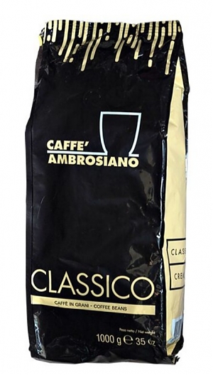 Кофе в зернах AMBROSIANO Classico 1000г