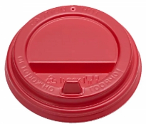 Крышка КАШТАН КРАСНАЯ с клапаном D80 100шт (20)