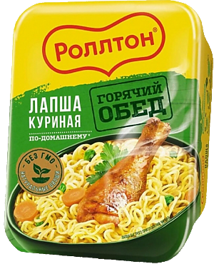 Лапша РОЛЛТОН По-домашнему с курицей 90г (24)