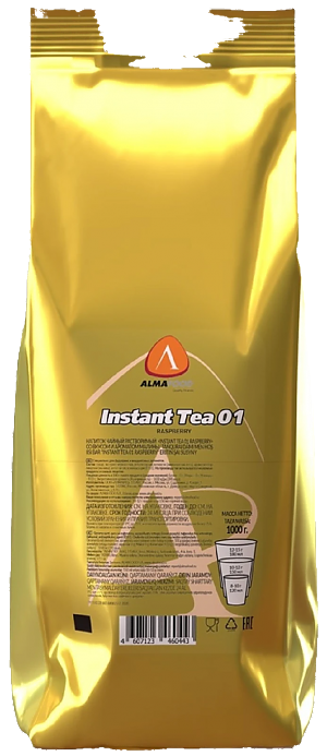 Чай растворимый ALMAFOOD Instant Tea Raspberry 1000г (8)