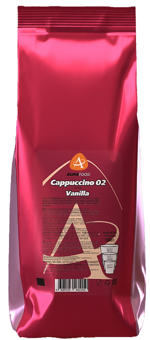 Капучино ALMAFOOD 02 Classic Vanilla 1000г (8)