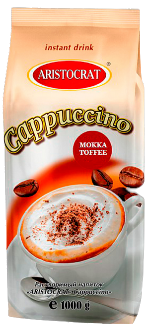 Капучино ARISTOCRAT Mokka Toffee 1000г (12)