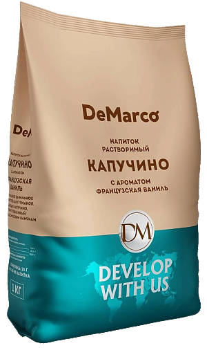 Капучино DEMARCO Французская ваниль 1000г (10)