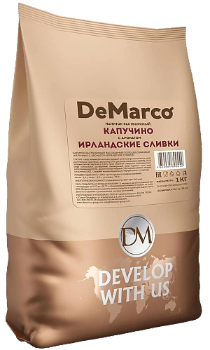 Капучино DEMARCO Ирландские сливки 1000г (10)