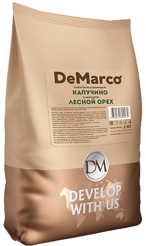Капучино DEMARCO Лесной орех 1000г (10)