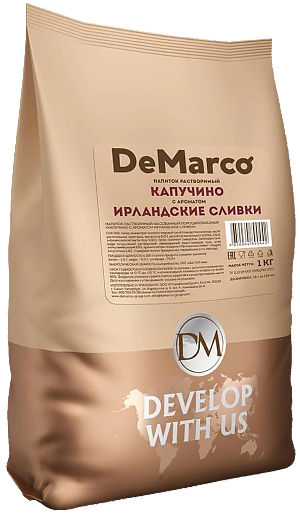 Капучино DEMARCO Premium Ирландский виски 1000г (10)