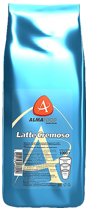 Растительные сливки ALMAFOOD Latte Cremoso 500г (10)