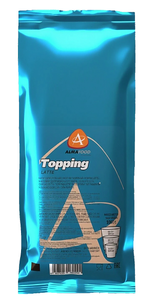 Растительные сливки ALMAFOOD Topping Latte 1000г (8)
