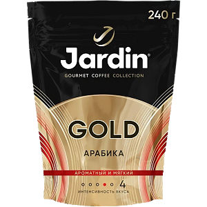 Кофе растворимый ЖАРДИН Голд 240г (8)