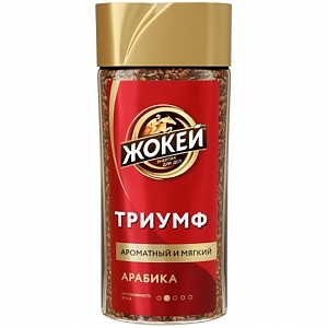Кофе растворимый ЖОКЕЙ Триумф 95г (12)