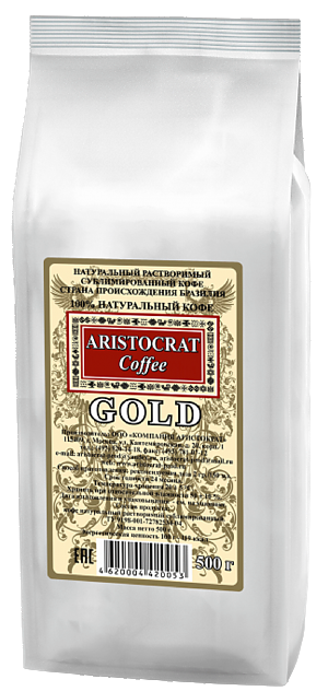Кофе растворимый ARISTOCRAT Gold 500г (8)