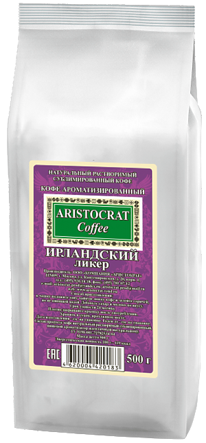Кофе растворимый ARISTOCRAT Ирландский Ликер 500г (8)
