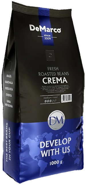 Кофе в зернах DEMARCO Rich 1000г (10)