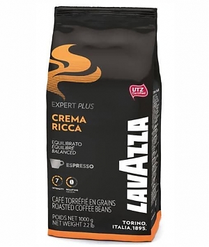 Кофе в зернах LAVAZZA Crema RICCA 1000г (6)