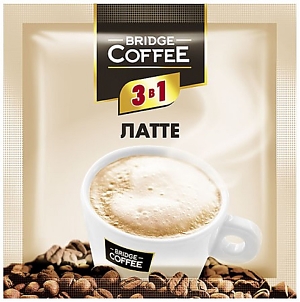 Кофейный напиток BRIDGE COFFEE Латте 3в1 20г