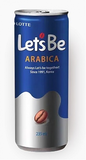 Кофейный напиток LOTTE LET'S BE Арабика 0.235л (6)