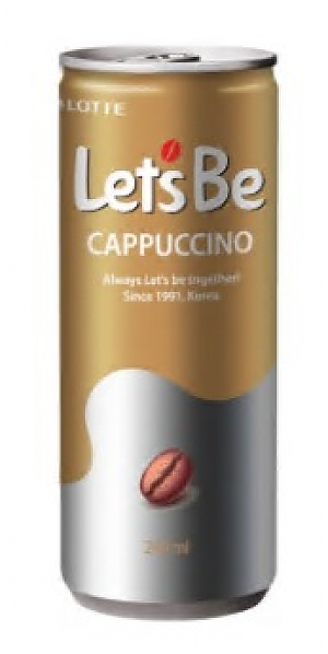 Кофейный напиток LOTTE LET'S BE Капучино 0.24л (6)