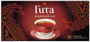 Чай ГИТА Сингл 2г х 25 пакетиков (18)