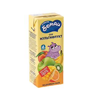 Сок БОНДИ Мультифрук 0.2л (27)