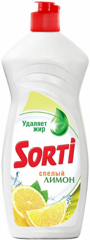 Cредство SORTI для мытья посуды 450мл