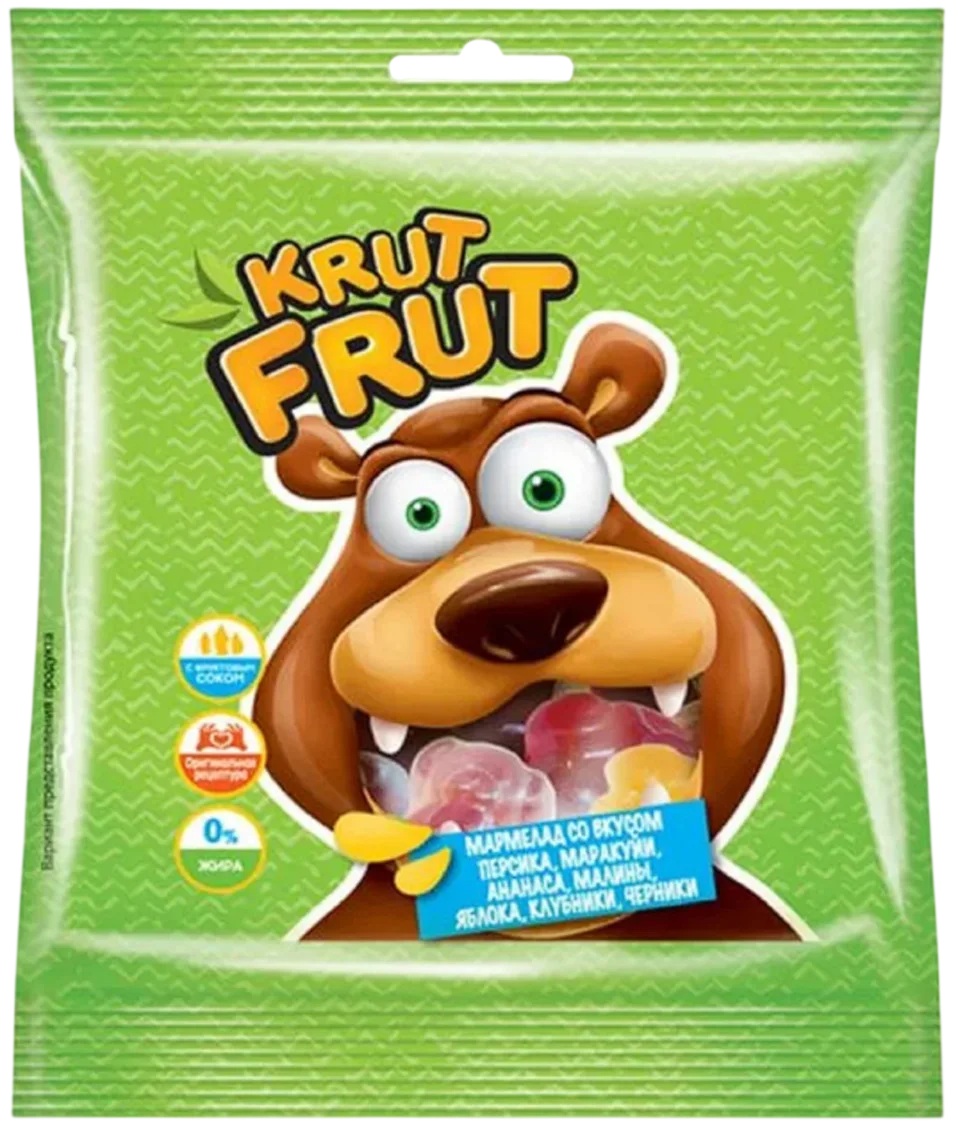 Жевательный мармелад KRUTFRUT Озорные Мишки 30г (90)