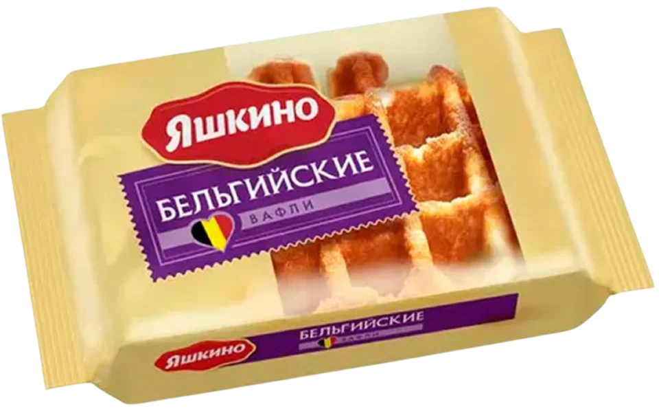 Вафли ЯШКИНО Бельгийские 50г (60)