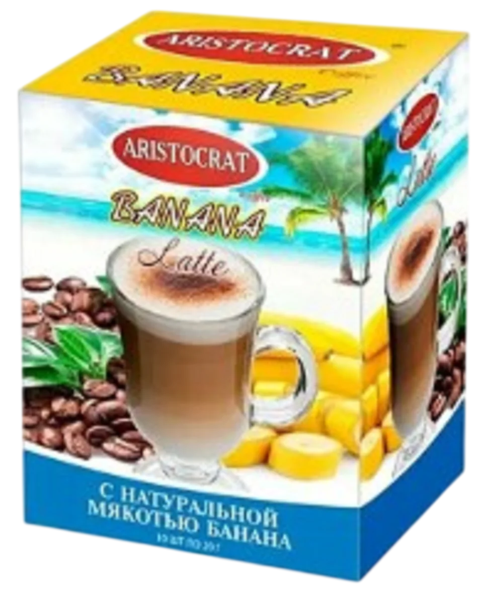 Кофейный напиток ARISTOCRAT Latte Банан 20г (10)