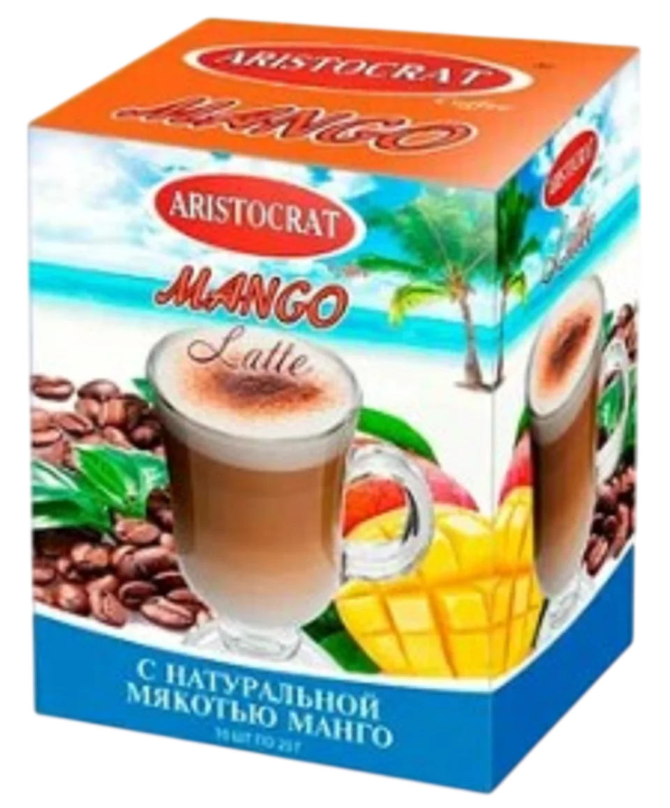 Кофейный напиток ARISTOCRAT Latte Манго 20г (10)