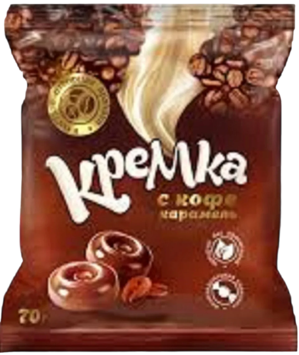 Конфеты КРЕМКА с кофе 70г (24)
