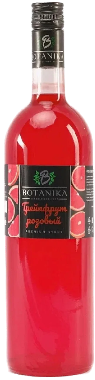 Сироп БОТАНИКА Грейпфрут розовый 1000г (6)