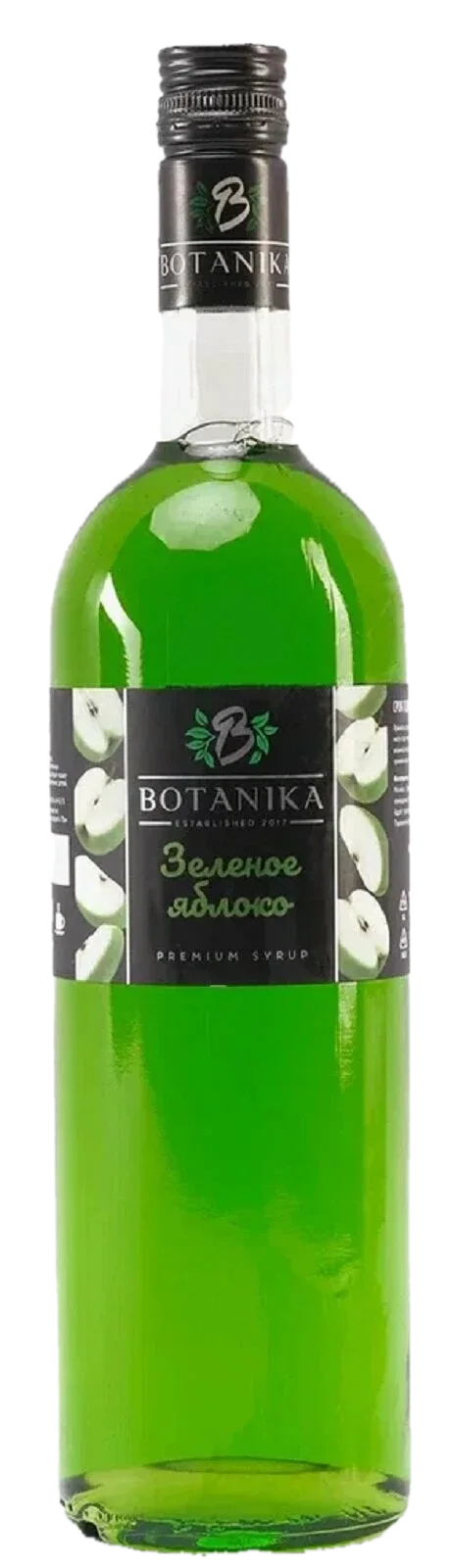Сироп БОТАНИКА Зеленое яблоко 1000г (6)