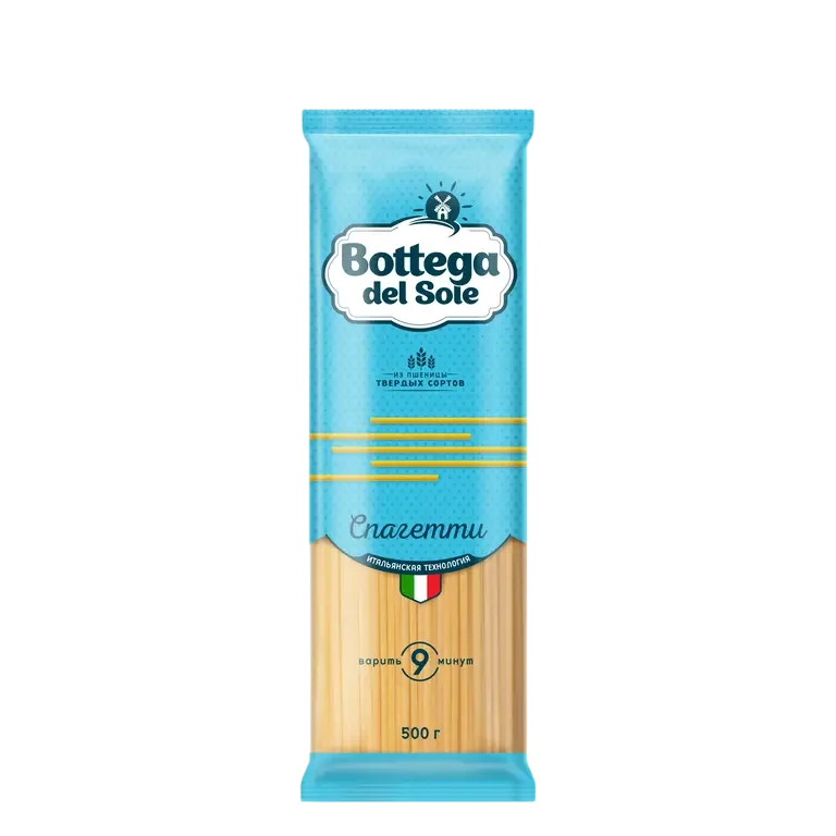 Макароны Bottega del Sole Спагетти 500г